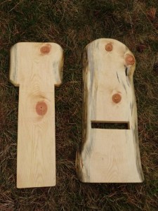 Chaise de plein air Cerdane, style chaise Africaine