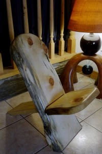 Chaise Cerdane, style chaise africaine