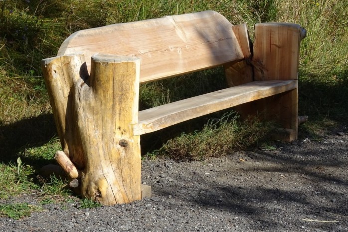 Banc en tronc boic massif de cerdagne