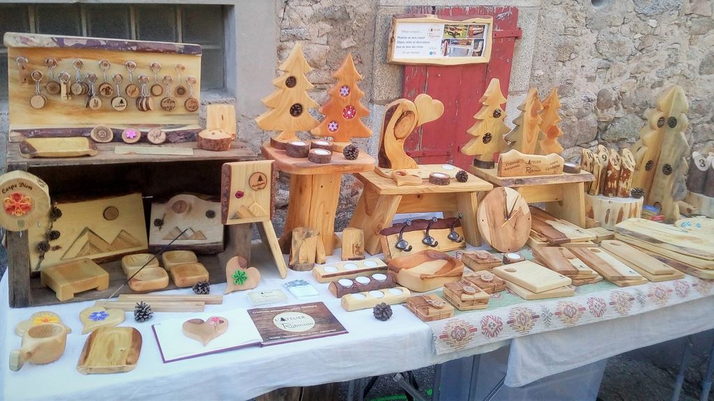 Marché bio Bolquere aout 2019