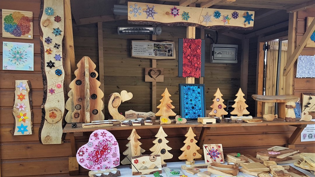 Créations en bois et papier Quilling