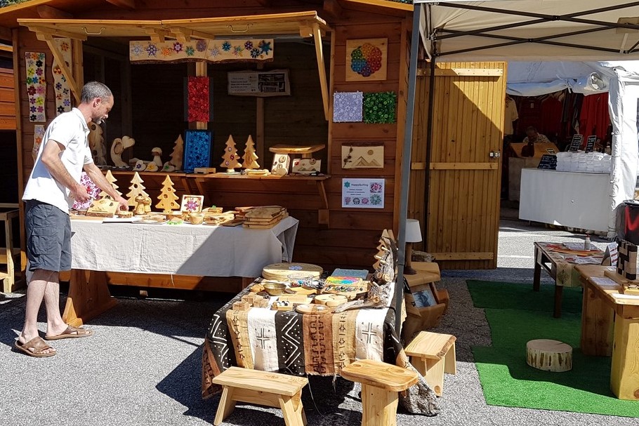 Mise en place au marché BioZen