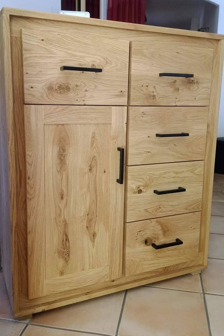 Meuble sur mesure en chêne